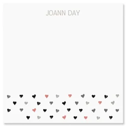 Mini Hearts Notepads
