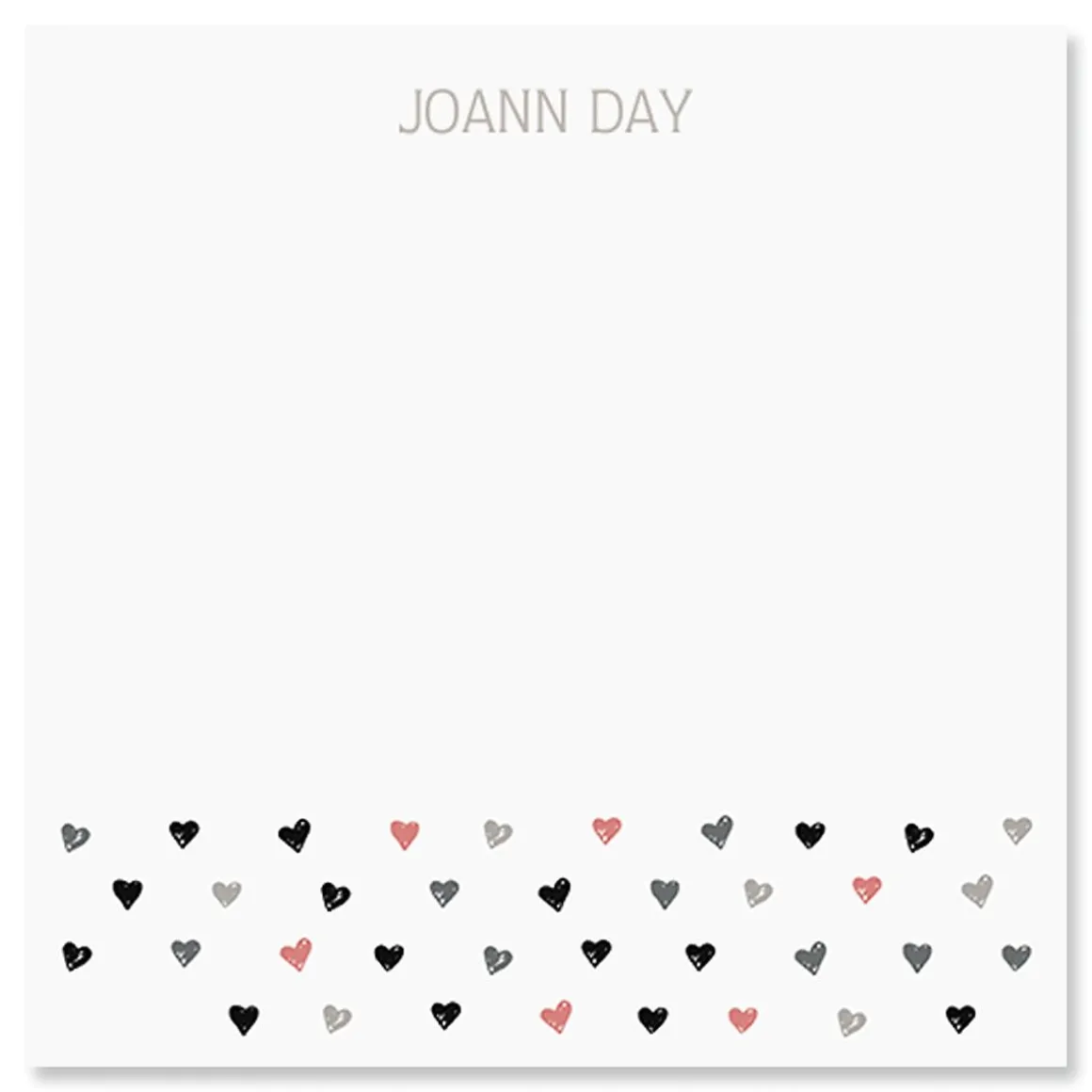 Mini Hearts Notepads