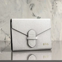 Monogrammed Rowan Travel Bridge Card Set