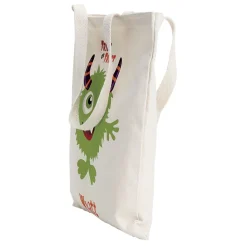 Monster Personalized Halloween Canvas Tote