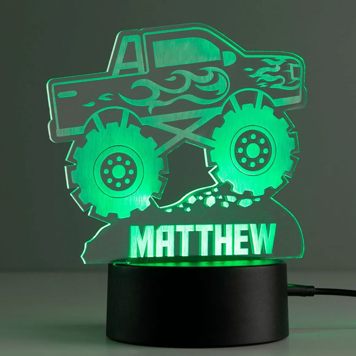Monster Truck LED Acrylic Nightlight