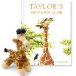 My Very Own Name with Plush Giraffe Personalized Storybook