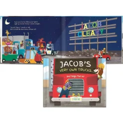 My Very Own Trucks Personalized Storybook