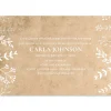 Natural Joy Personalized Invitations