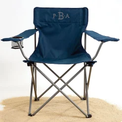 Navy Camping Personalized Foldable Chair