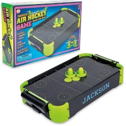 Neon Tabletop Air Hockey Personalized Game