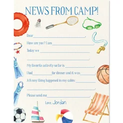 News From Camp Correspondence Cards