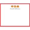 No Evil Monkey Emoji Correspondence Cards