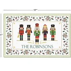 Nutcracker Paper Personalized Placemat Pad
