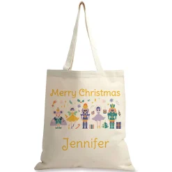 Nutcracker Personalized Canvas Tote
