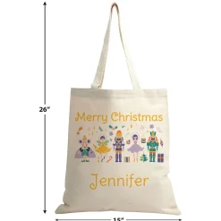 Nutcracker Personalized Canvas Tote