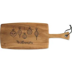Ornaments Personalized Paddle Cutting Board