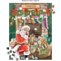 Our Family's Night Before Christmas Personalized Puzzle