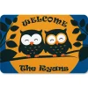 Owl Personalized Halloween Doormat