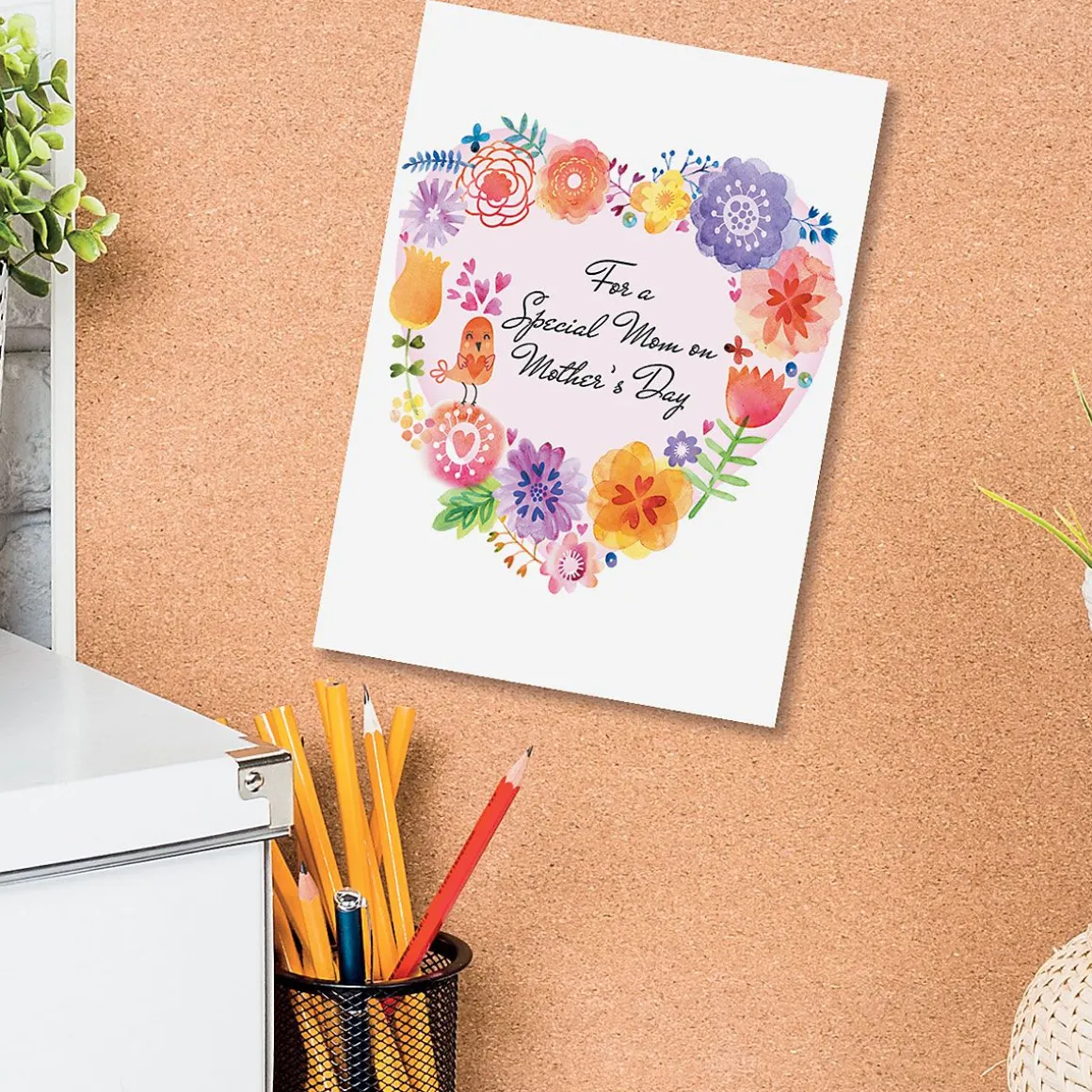 Paintbox Mother’s Day Card