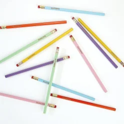 #2 Pastel Personalized Hardwood Pencils
