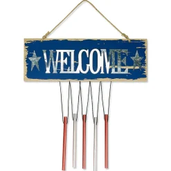 Patriotic Welcome Windchime