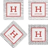Pattern Personalized Ceramic Coasters