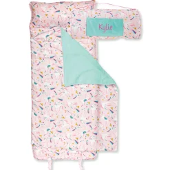 Personalized All-Over Unicorn Print Nap Mat by Stephen Joseph®