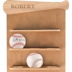 Personalized Baseball Display Shelf