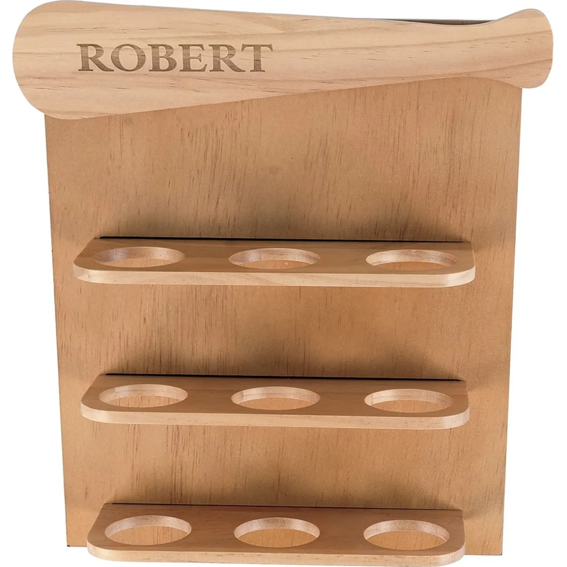 Personalized Baseball Display Shelf