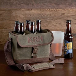 Personalized Beer Caddy Cooler Tote