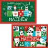 Personalized Christmas Dog Kids' Placemat