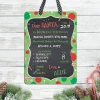 Personalized Dear Santa Christmas Plaque