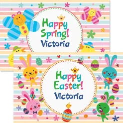 Personalized Easter Kids' Placemats