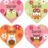 Personalized Owl Stickers