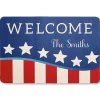 Personalized Patriotic Doormat