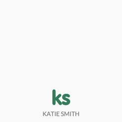 Personalized Sweet Monogram Note Sheets in a Cube