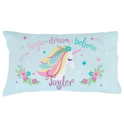 Personalized Unicorn Pillow Case