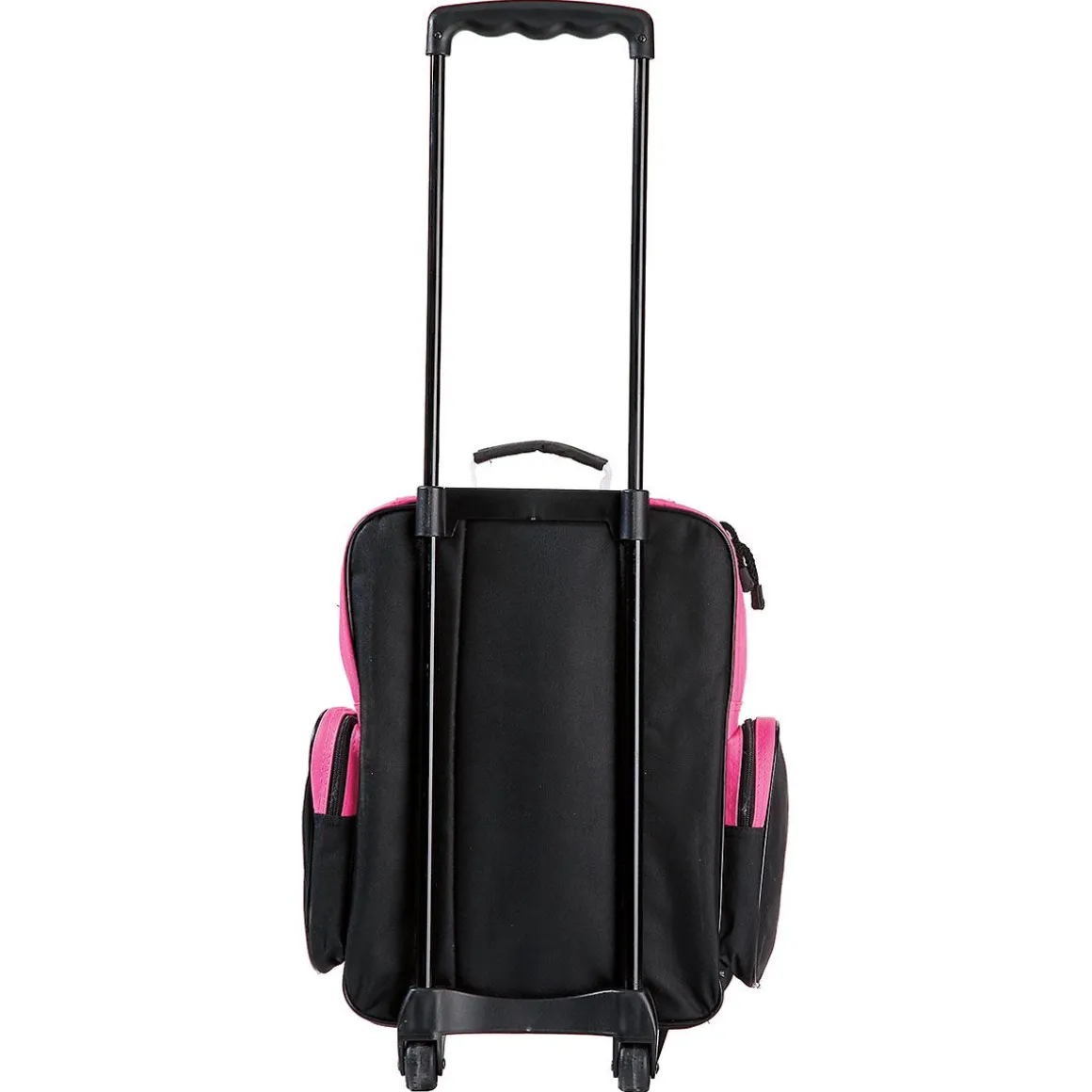 Pink with Zebra Print 18" Personalized Rolling Luggage