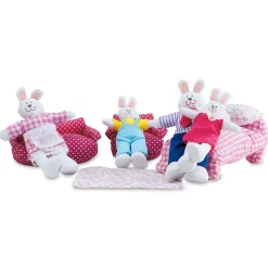 Plush Bunny Personalized House Play Set