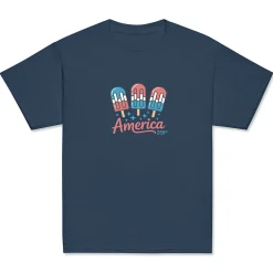 250 Popsicles Kids Navy T-Shirt