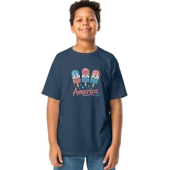 250 Popsicles Kids Navy T-Shirt