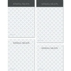 Quatrefoil Notepads