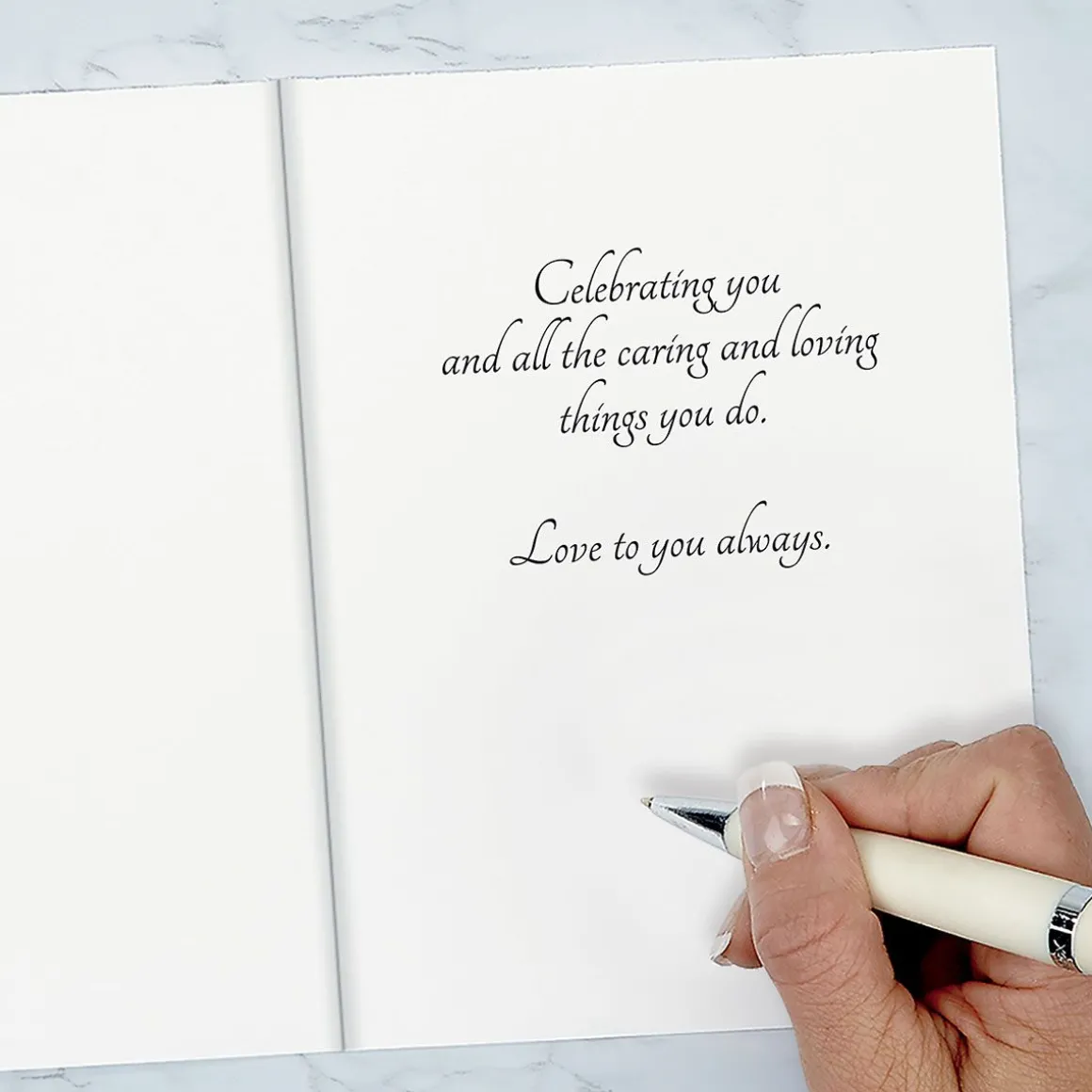 Quiet Moments Kraft Mother’s Day Card