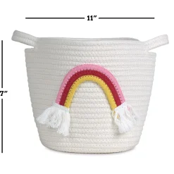 Rainbow Baskets with Handles
