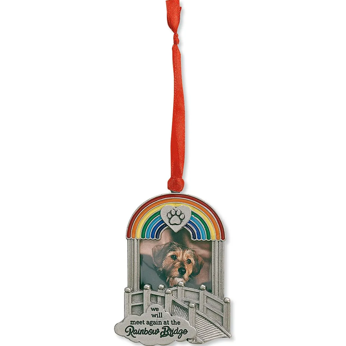 Rainbow Bridge Pet Ornament