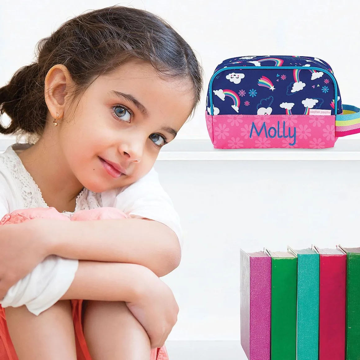 Rainbow Personalized Toiletry Bag by Stephen Joseph®