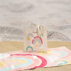 Rainbow Personalized Towel