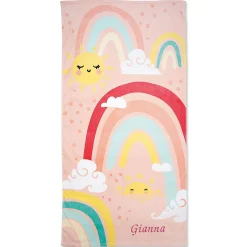 Rainbow Personalized Towel