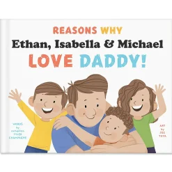 Reasons We Love Daddy Personalized Storybook