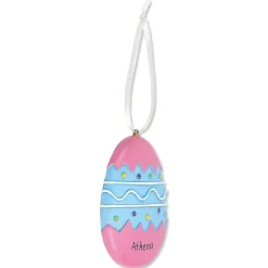 Resin Easter Egg Personalized Ornaments