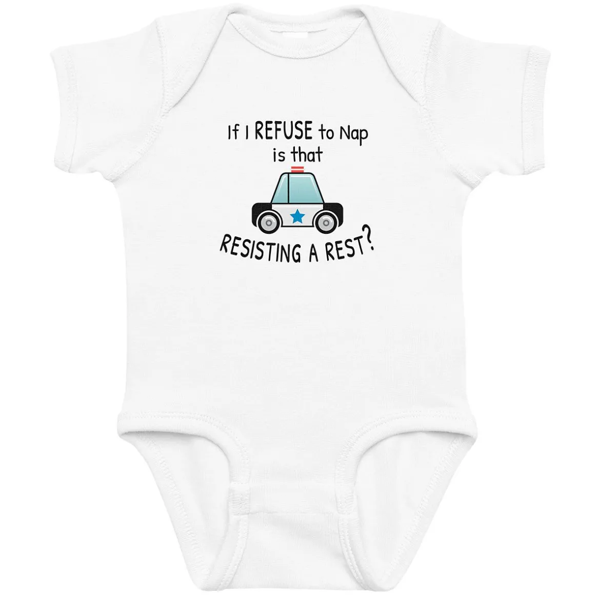 Resisting A Rest Baby Bodysuit Romper