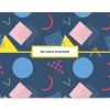 Retro Navy Note Cards