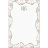 Ribbon Quatrefoil Personalized Notepads