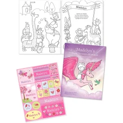 Royal Princess Personalized Coloring Book & Sticker Set